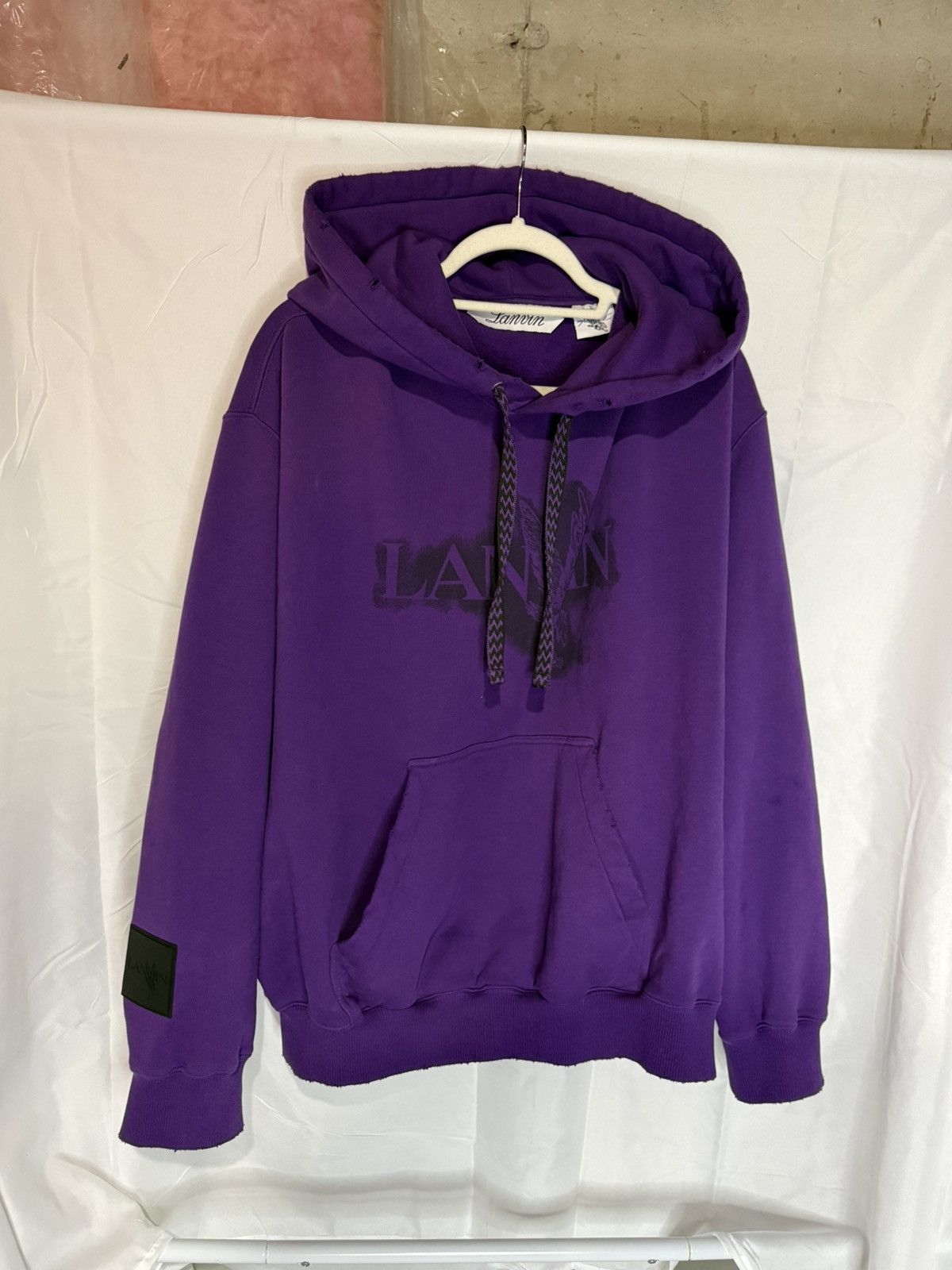 Other Lanvin x Future Purple Logo Hoodie Size Large Rare Collab Size US XL / EU 56 / 4 - 1 Thumbnail