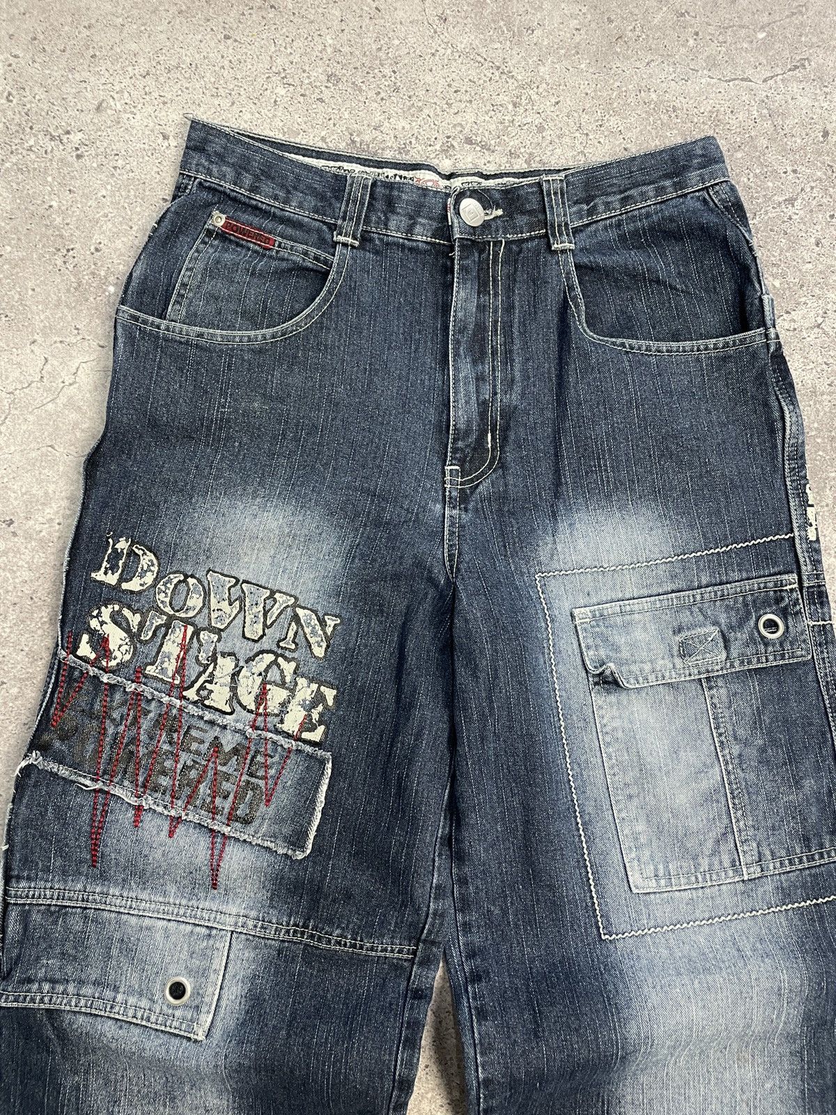 Wu-Tang Clan Vintage Eminem Style 00s Carpenter Denim Rap Jens Pants Size US 30 / EU 46 - 7 Thumbnail
