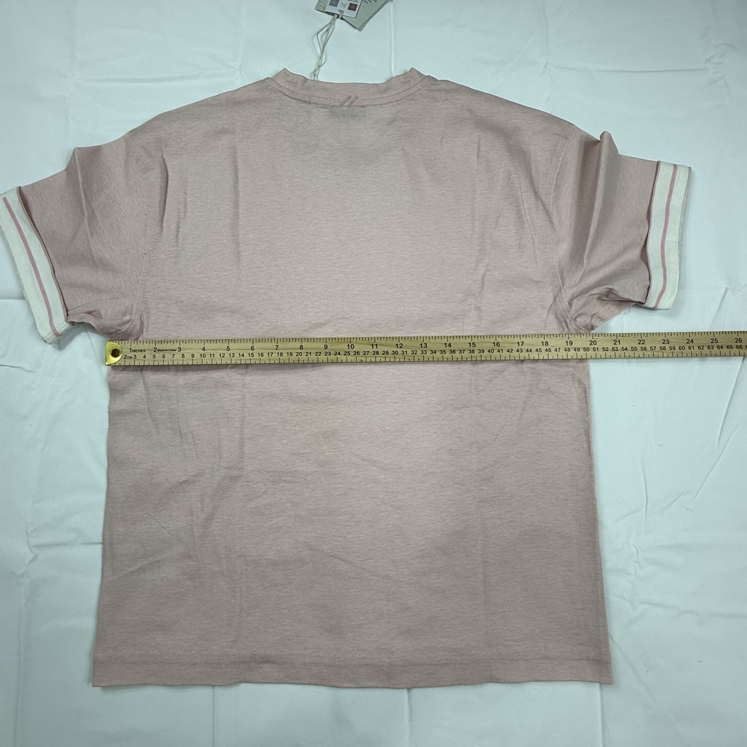 Burberry Burberry Mens Millepoint T-Shirt Pink Equestrian Knight Size US XS / EU 42 / 0 - 9 Thumbnail