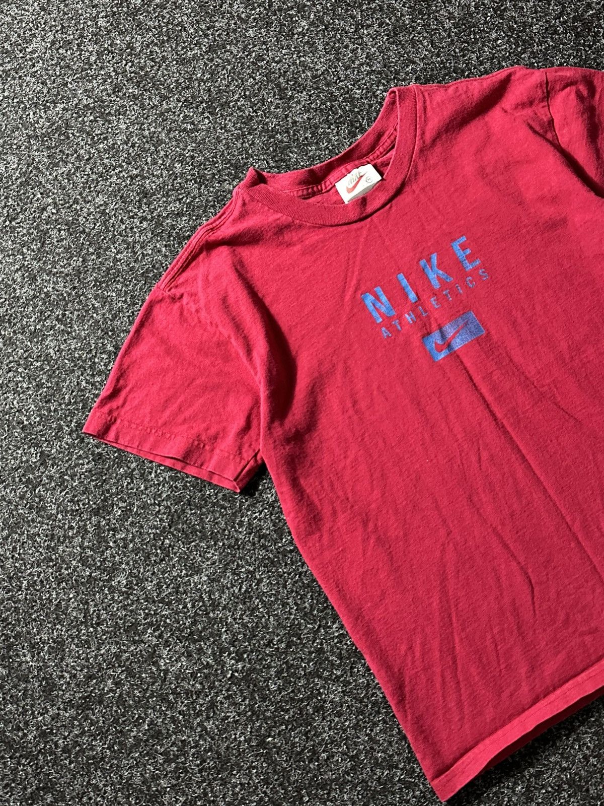 Nike × Vintage 🚨Nike USA MADE Vintage T Shirt 90s Big Logo Y2k RARE ARHIVE Size US XS / EU 42 / 0 - 2 Thumbnail