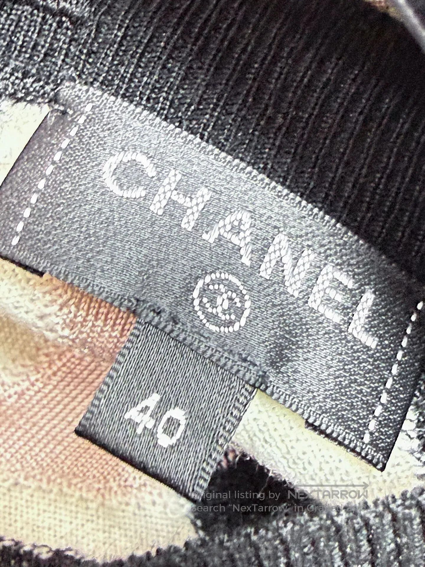 Chanel Chanel Black Double C Logo Knit Top. Size S / US 4 / IT 40 - 5 Thumbnail