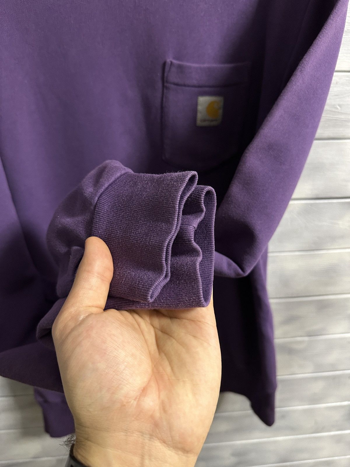 Carhartt Rare Vintage Sweatshirt Carhartt Pocket Patch Program Size US M / EU 48-50 / 2 - 3 Thumbnail