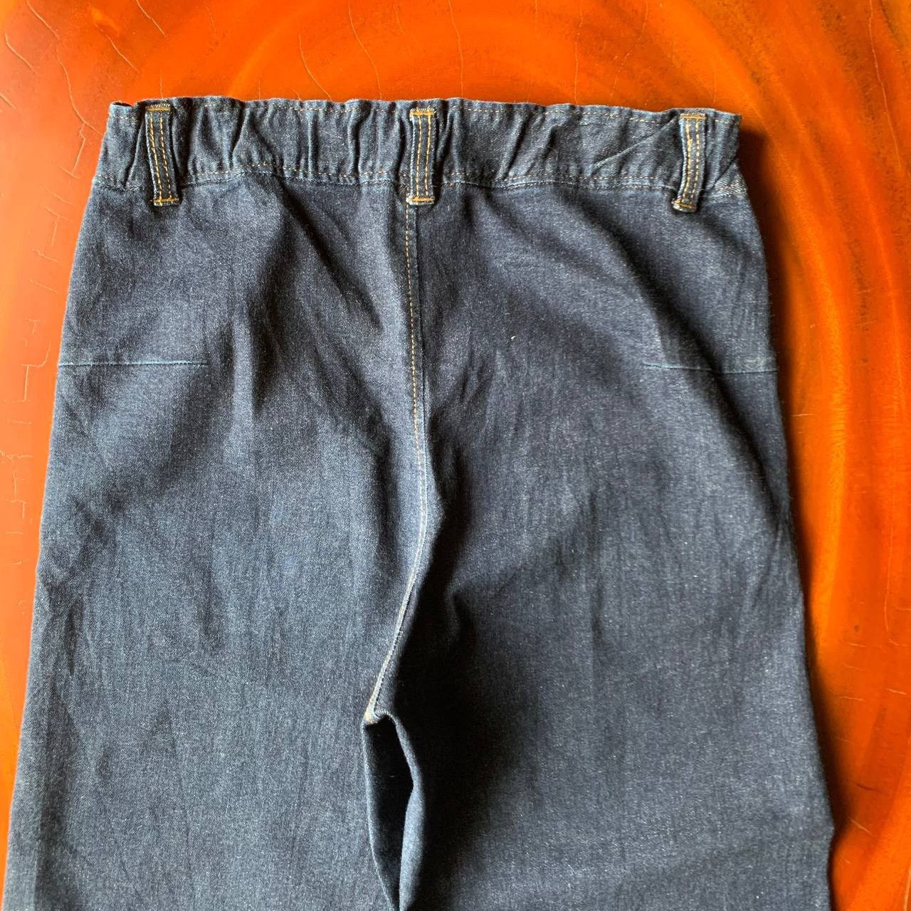 Issey Miyake Plantation By Issey Miyake Wide Leg Crop Blue Denim Pants Size US 28 / EU 44 - 4 Thumbnail