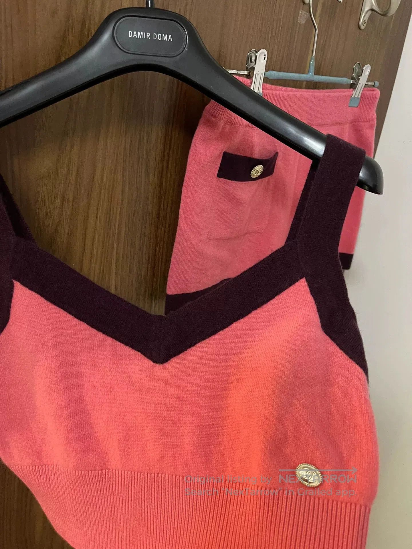 Chanel Chanel Pink V. Size S / US 4 / IT 40 - 3 Thumbnail