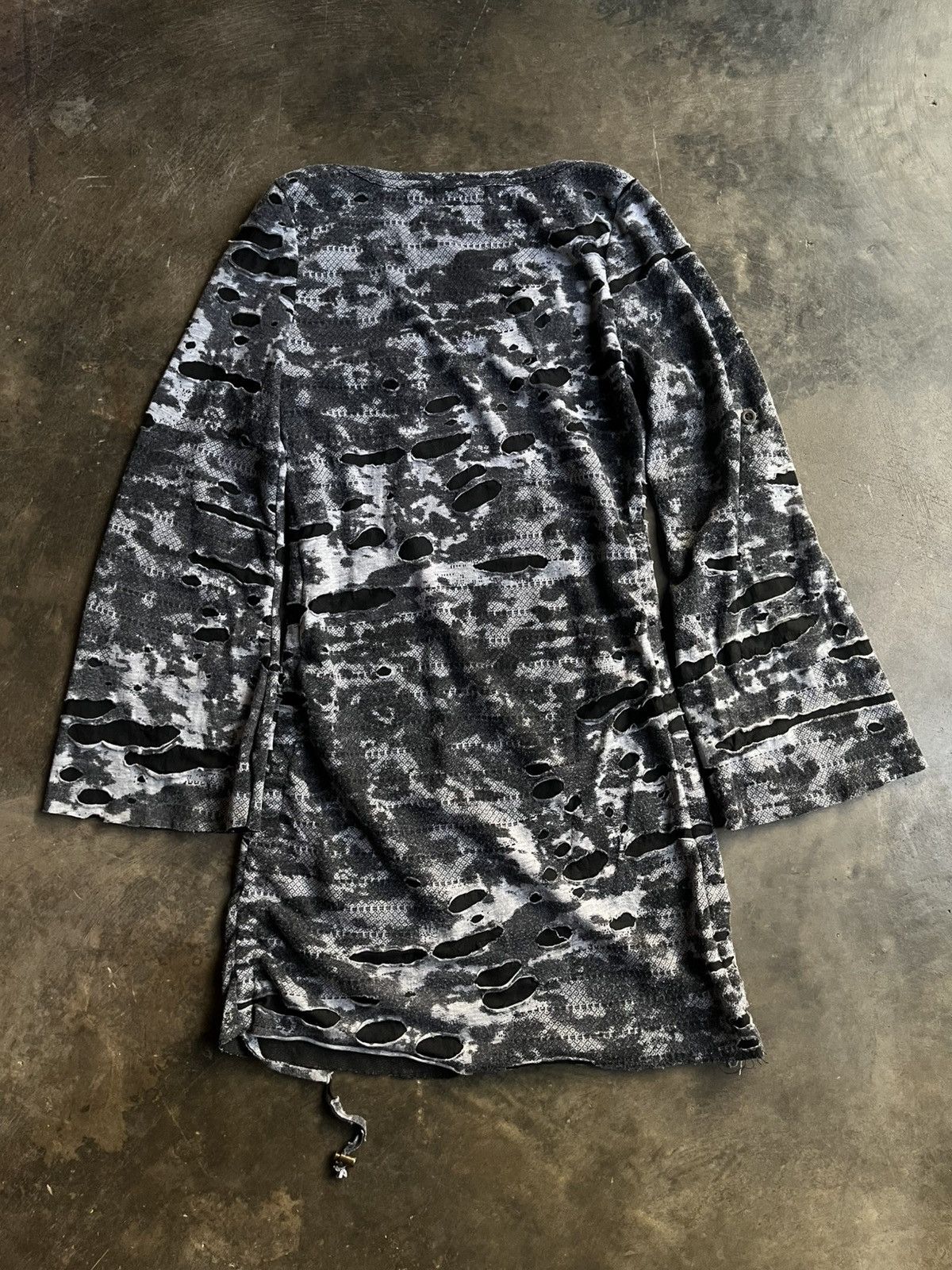 14th Addiction JAPANESE NATIVE AMERICAN DISTRESSED DRESS GOTHIC Y2K VKEI Size US M / EU 48-50 / 2 - 2 Thumbnail