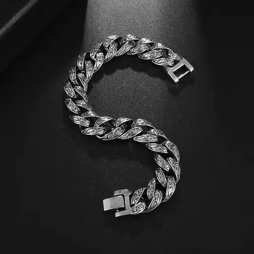 Jewelry × Vintage Thick Chain Bracelet Size ONE SIZE - 1 Thumbnail
