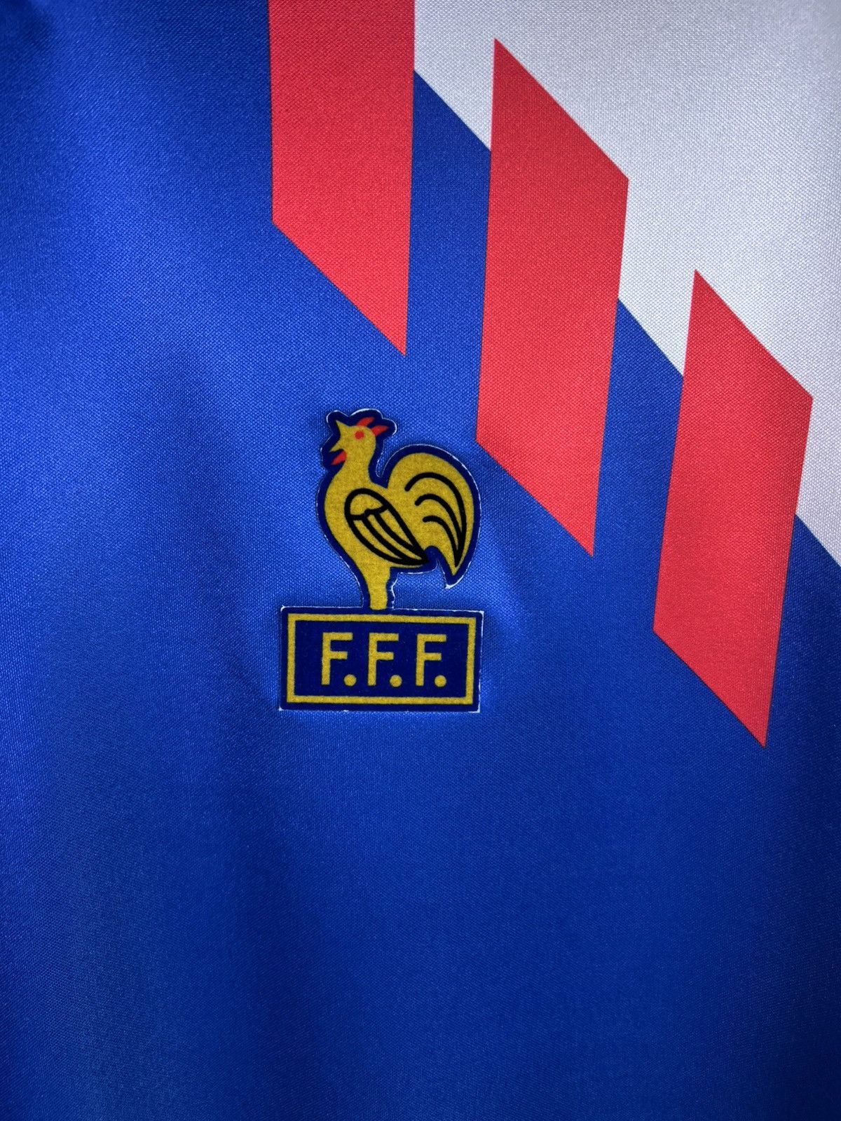 Adidas Vintage 90s Adidas France jersey long sleeve football tee Size US XL / EU 56 / 4 - 8 Thumbnail