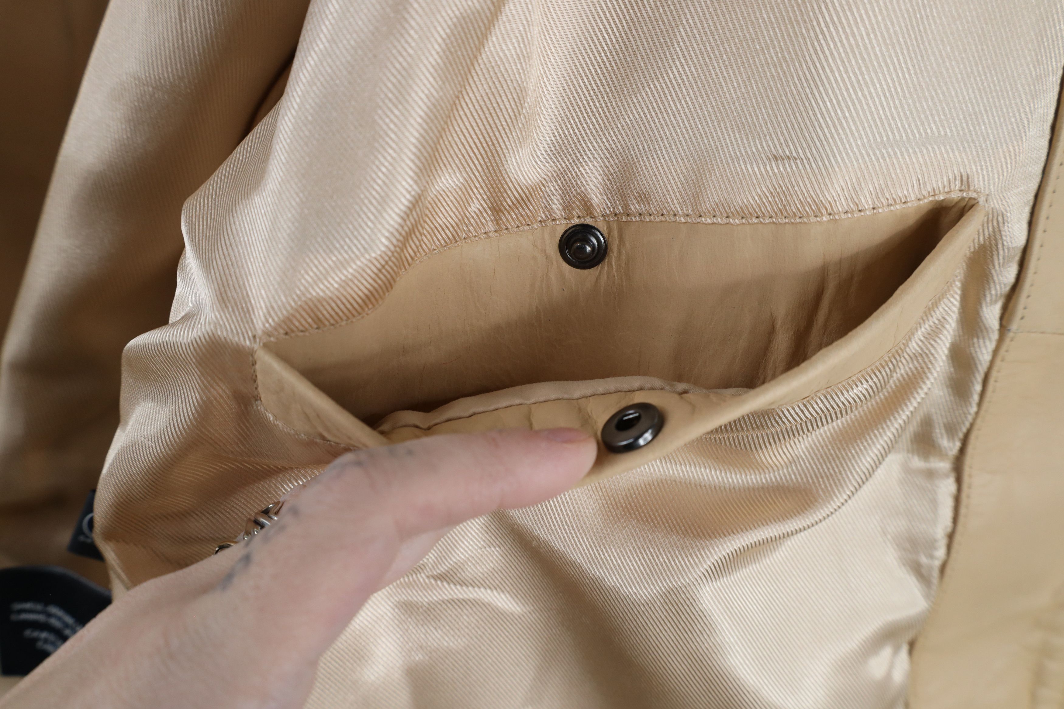 Vintage Vintage 90s Streetwear Leather Cafe Racer Bomber Jacket Size US XL / EU 56 / 4 - 14 Thumbnail