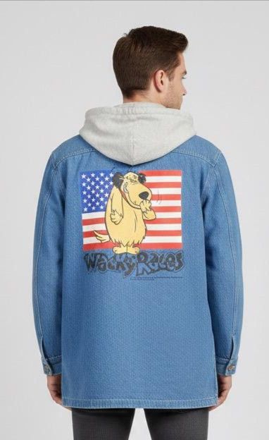 Japanese Brand Vintage Hana Barbara Ricky Race Denim Hoodies Jacket Size US L / EU 52-54 / 3 - 2 Thumbnail