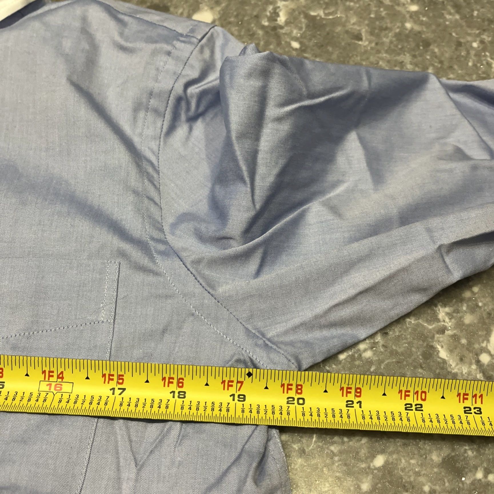Coach Coach Shirt Womens 12 Blue White Contrast Collar Dress Button Down Portugal Size XL / US 12-14 / IT 48-50 - 3 Thumbnail