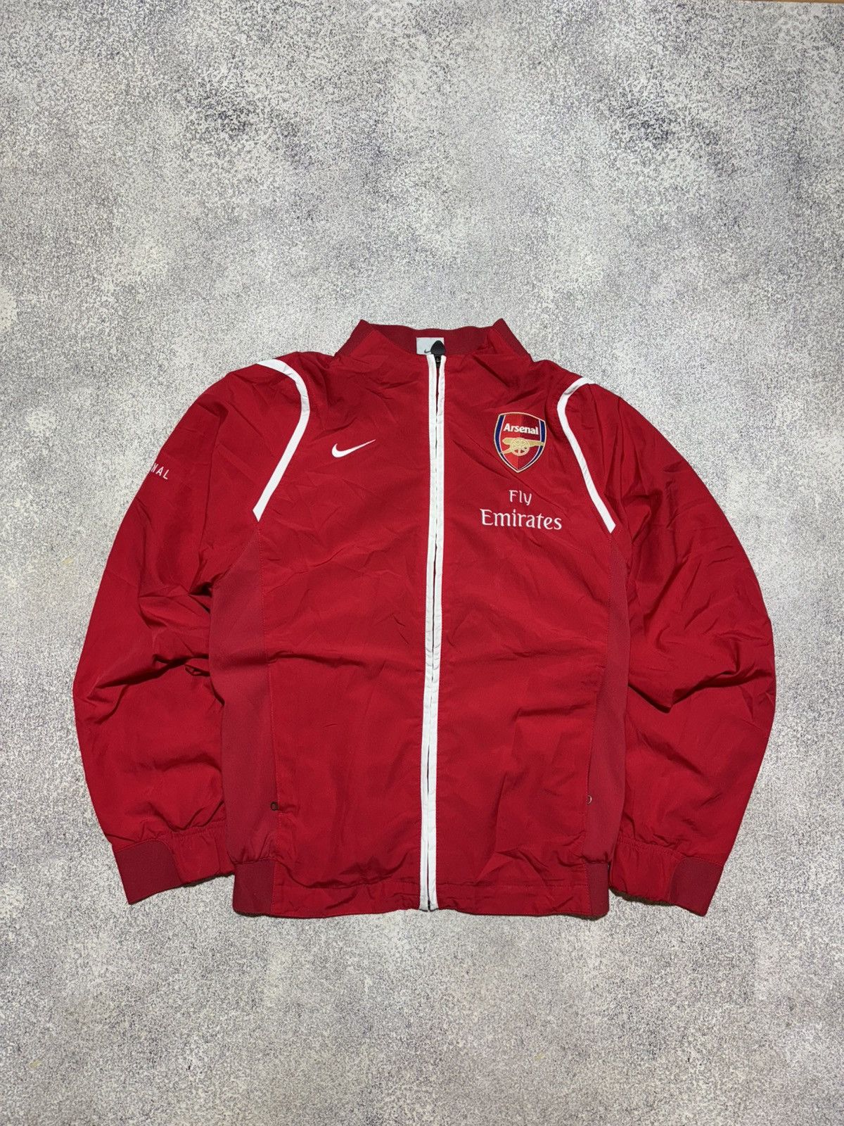 Nike × Vintage Arsenal London Football Soccer Jacket Top Nike Size S Size US S / EU 44-46 / 1 - 1 Thumbnail