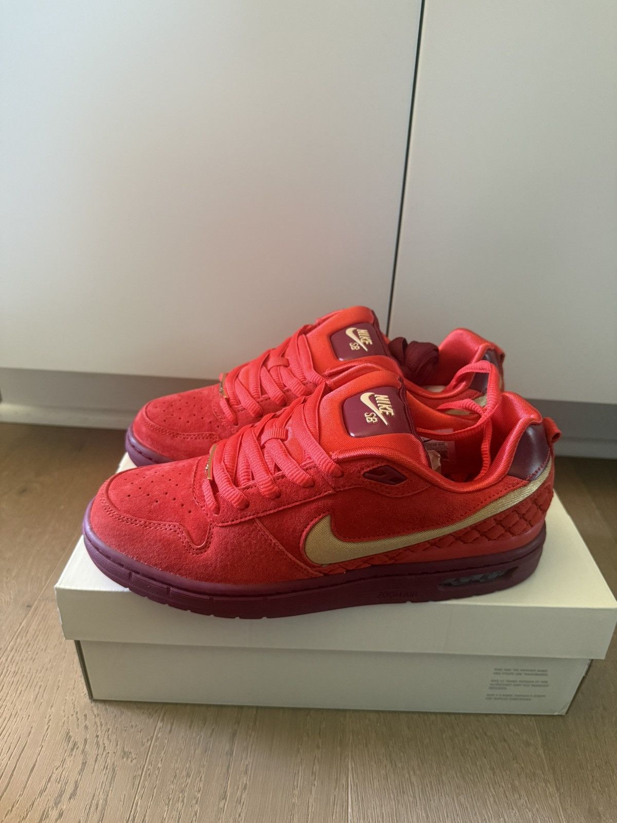 Nike SB Nike SB Air Zoom Low P-Rod Habanero Red West 8.5 Size US 8.5 / EU 41-42 - 3 Thumbnail