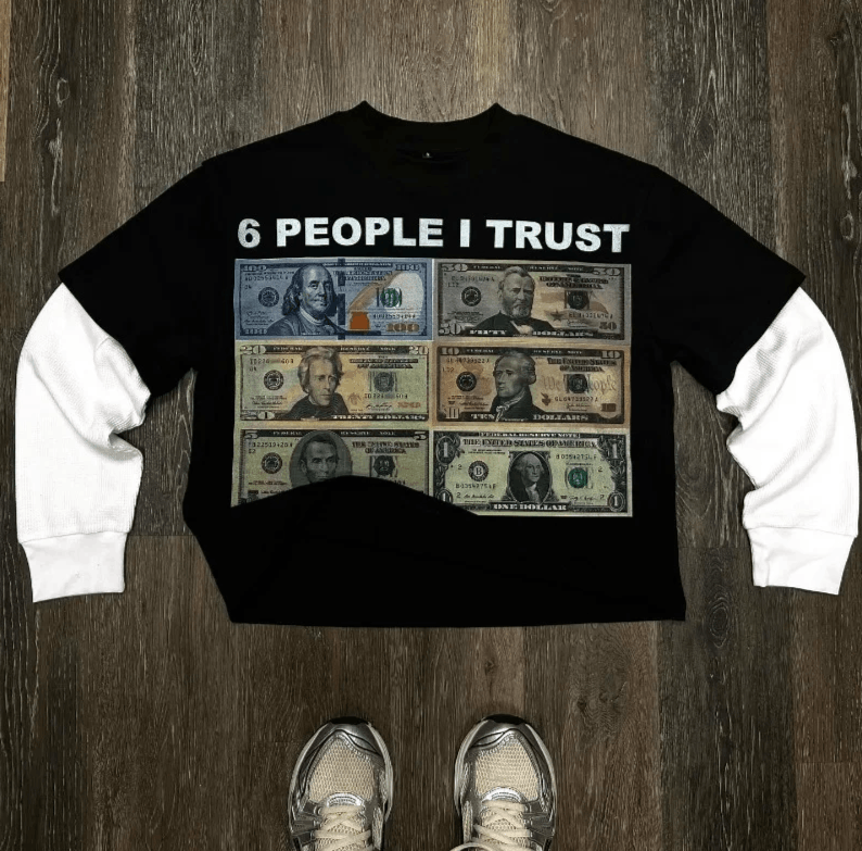 Other vintage print spliced long sleeve Size US XL / EU 56 / 4 - 1 Thumbnail