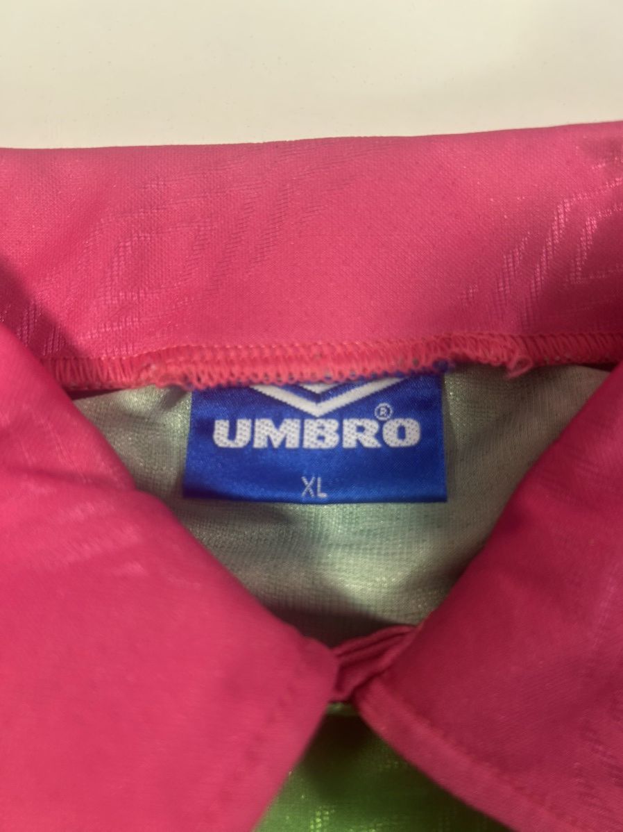 Umbro VINTAGE XL MENS UMBRO GOALIE 1994 JORGE CAMPOS STYLE JERSEY Size US XL / EU 56 / 4 - 3 Thumbnail