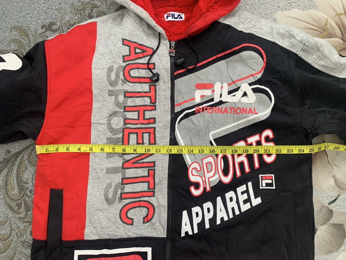 Fila × Sports Specialties FILA Big Logo Printed Jacket Hooded With Fleece Inner Size US L / EU 52-54 / 3 - 6 Thumbnail