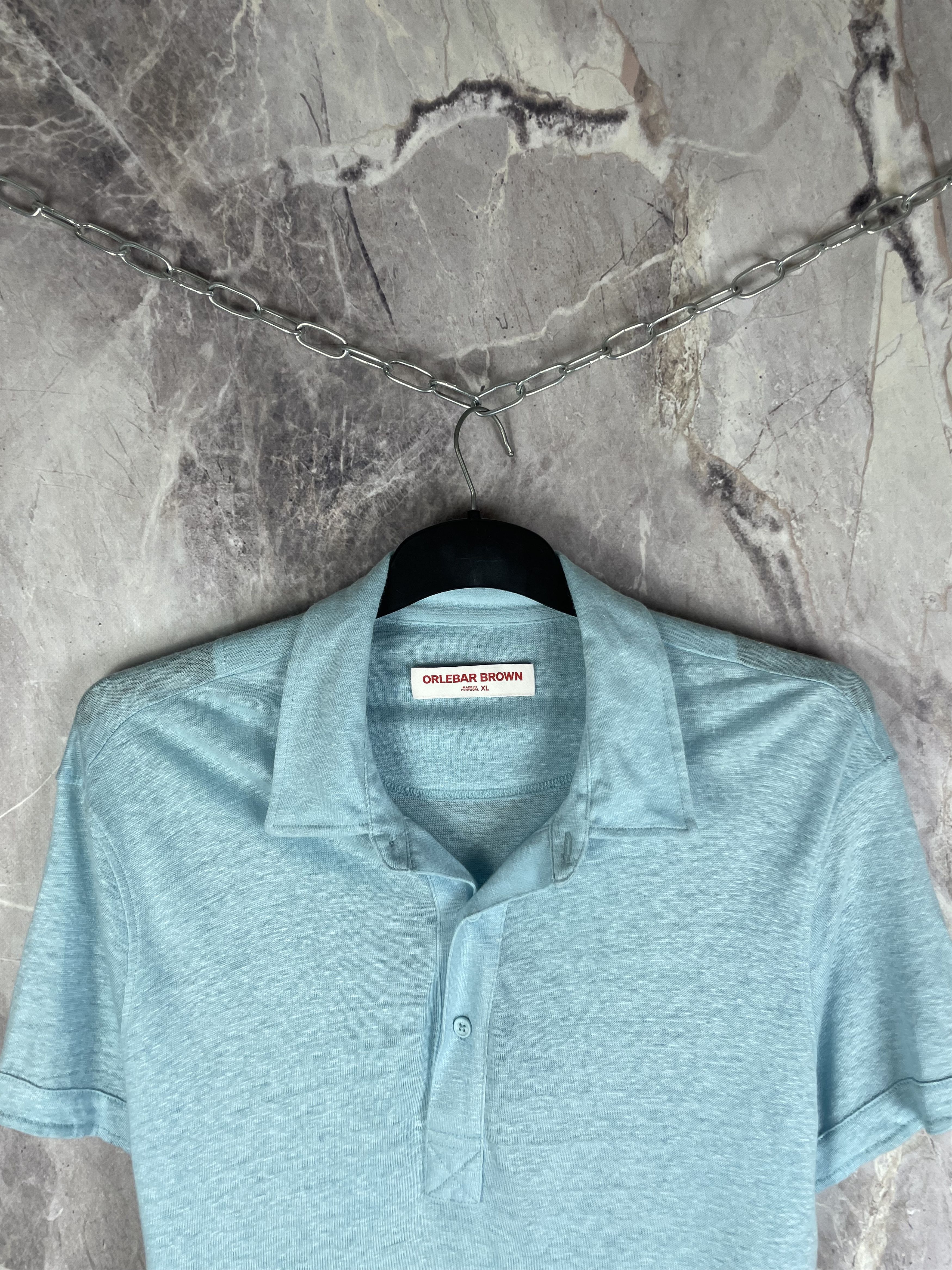Orlebar Brown Orlebar Brown linen Polo Size US XL / EU 56 / 4 - 3 Thumbnail