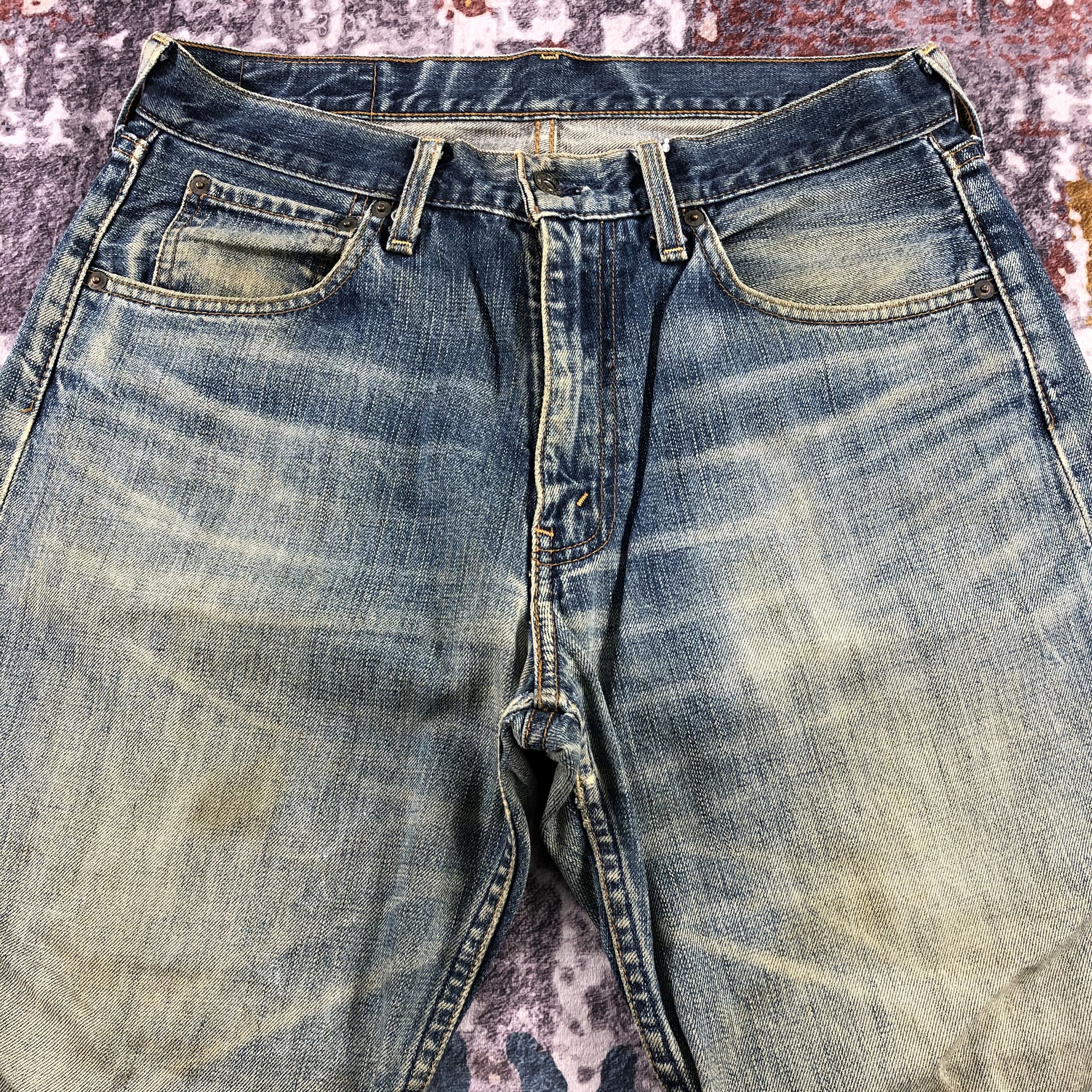 Levi's 90s Vintage Rusty Levis 503 Jeans-JM2735 Size US 33 - 3 Thumbnail