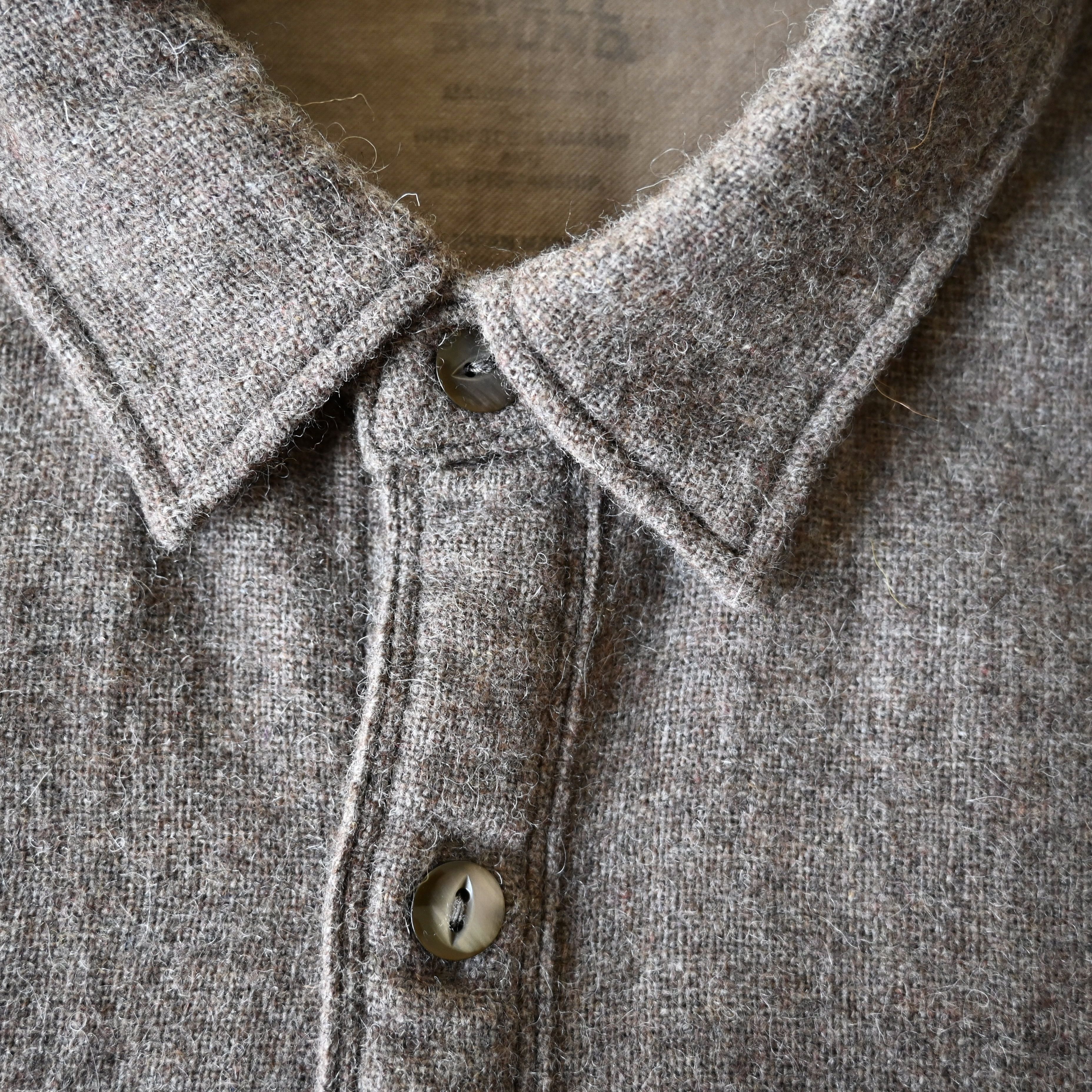 Spellbound SPELLBOUND wool blend fabric work shirt, made in Japan Size US L / EU 52-54 / 3 - 12 Thumbnail