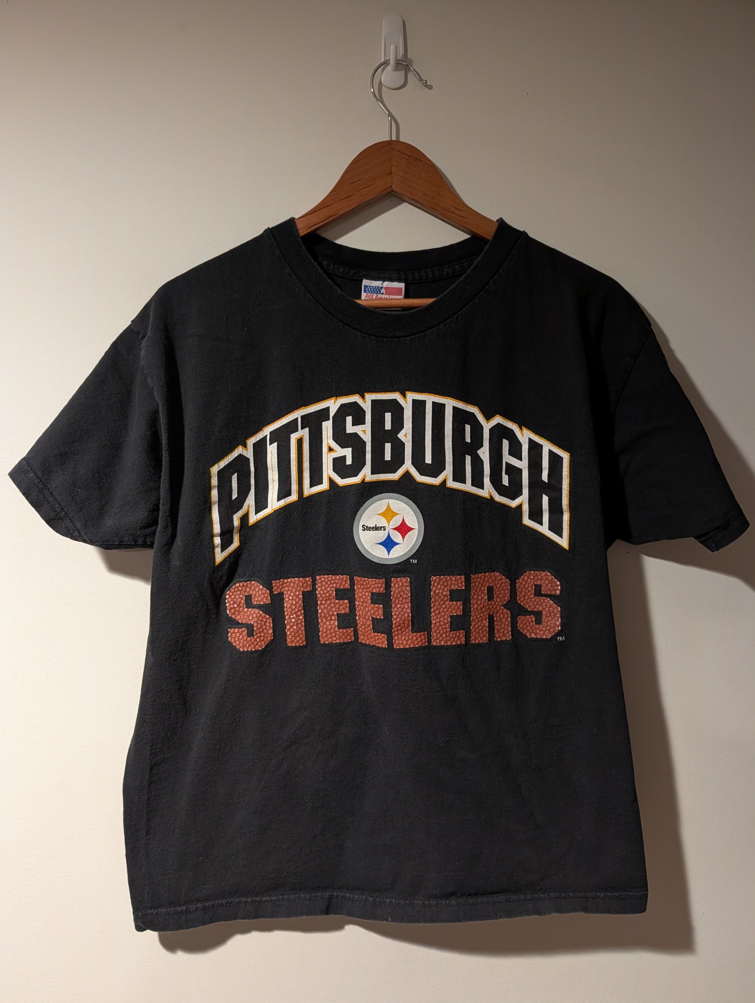 NFL PITTSBURGH STEELERS Shirt Mens L NFL Football Black Gold Size US L / EU 52-54 / 3 - 1 Thumbnail