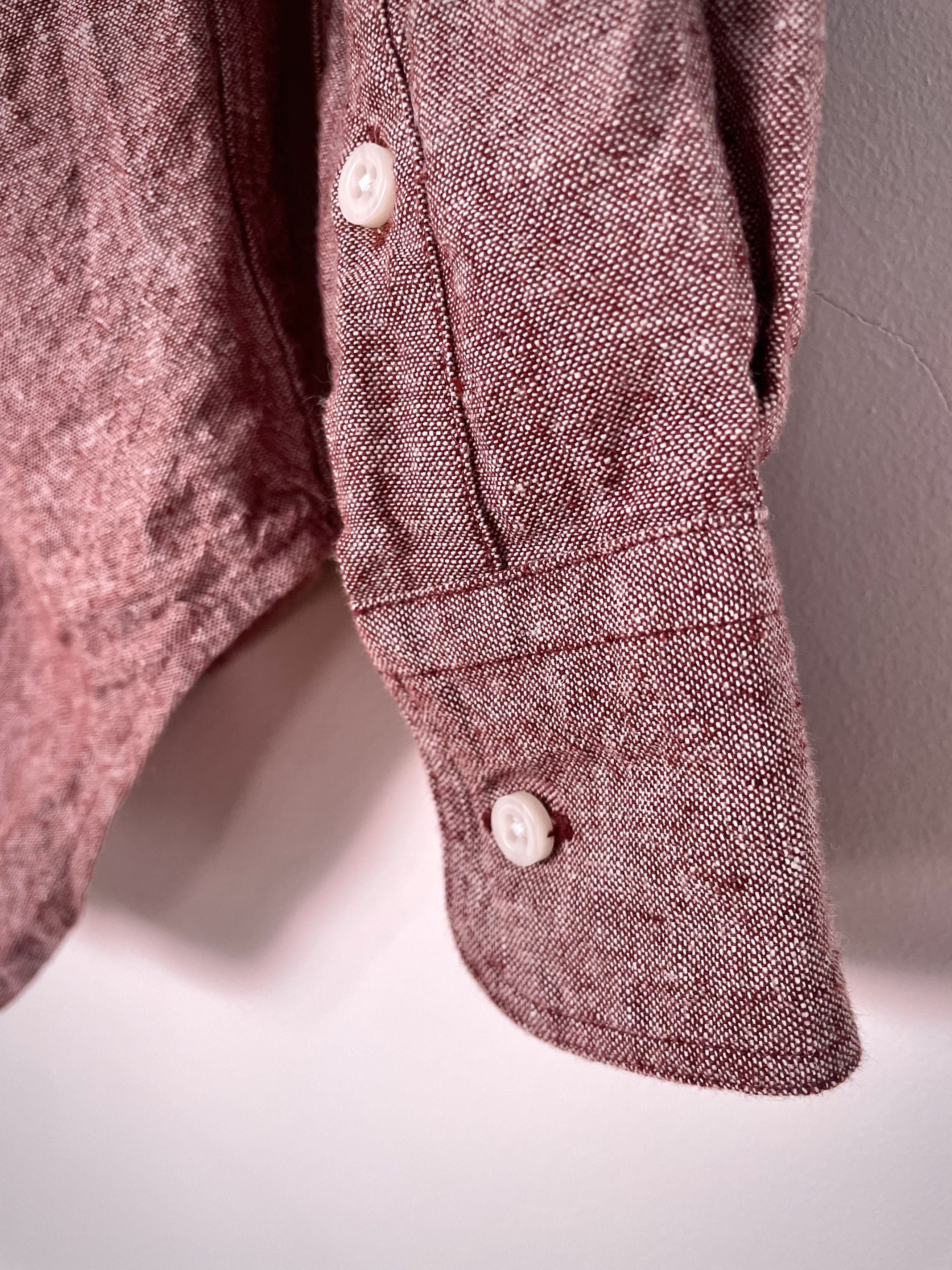 Gitman Bros. Vintage Gitman Vintage Japanese Cotton/Linen Slub Chambray Shirt Size US S / EU 44-46 / 1 - 3 Thumbnail