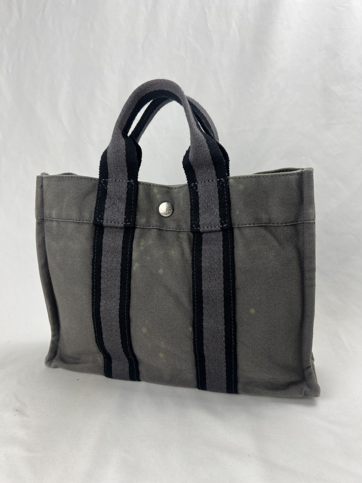 Hermes Hermes Fourre Tout Canvas Tote Bag Size ONE SIZE - 3 Thumbnail