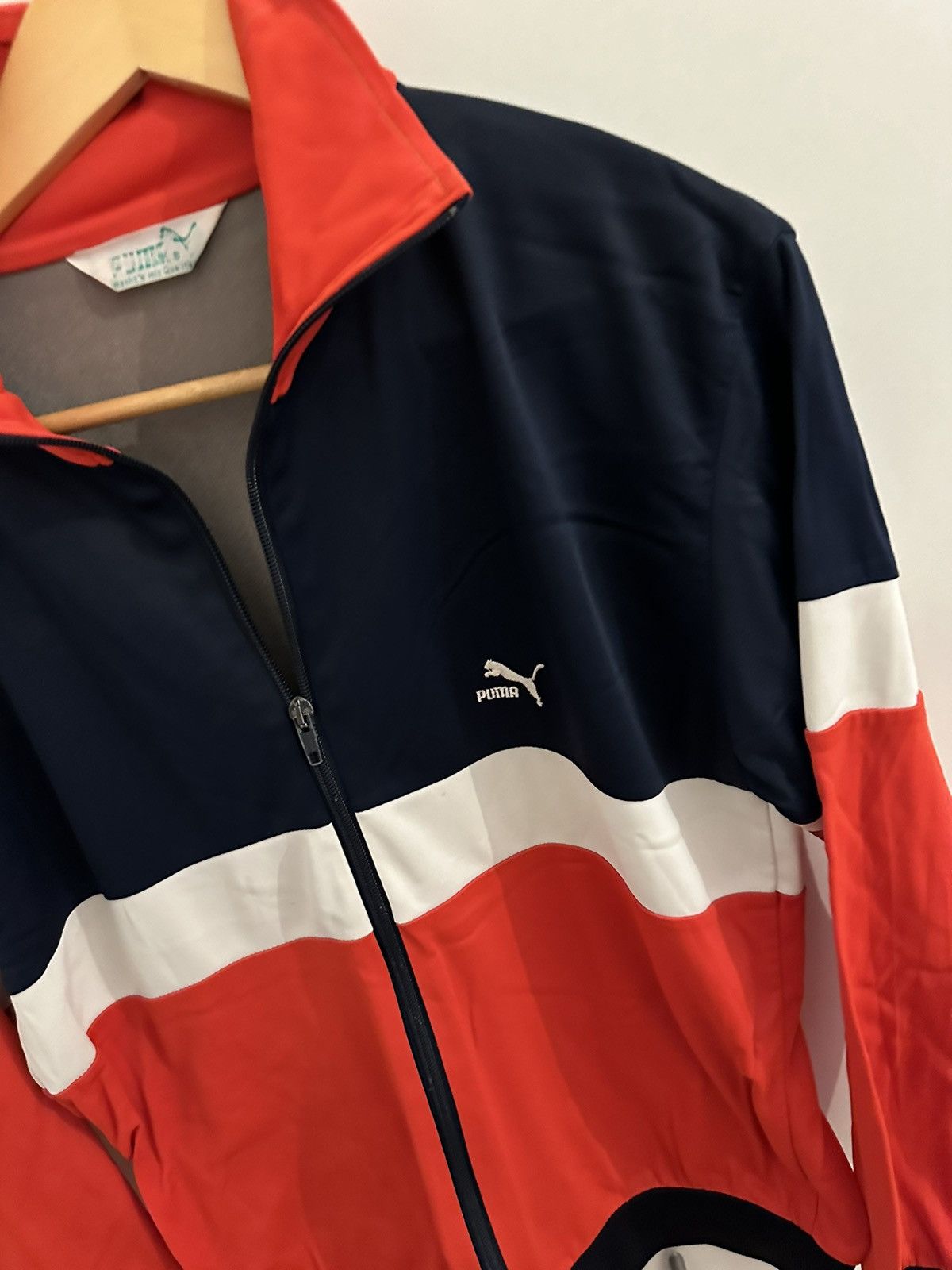 Puma Puma Jacke Windbreaker Size S Retro Vintage Track JACKET Size US S / EU 44-46 / 1 - 4 Thumbnail