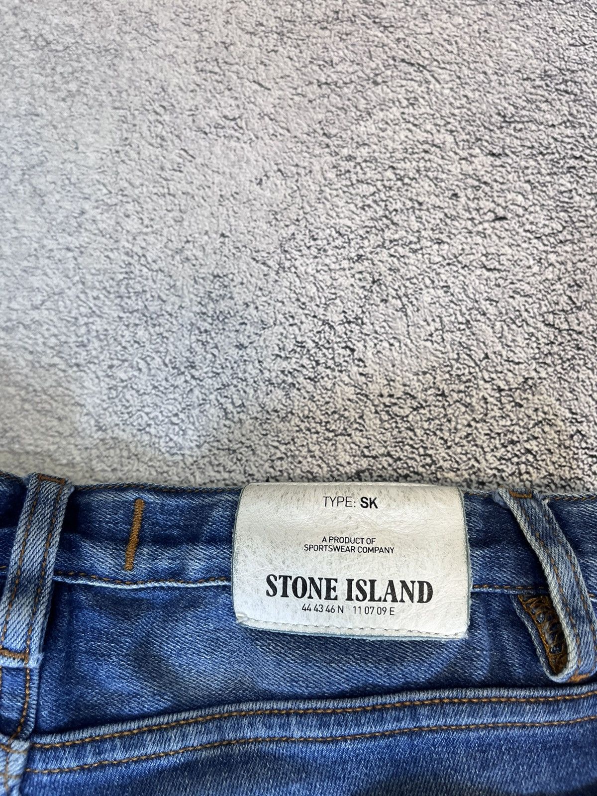 Stone Island Stone Island Junior Logo Patch Kids Jeans Blue Size 8 / 128 Size US 26 / EU 42 - 22 Thumbnail