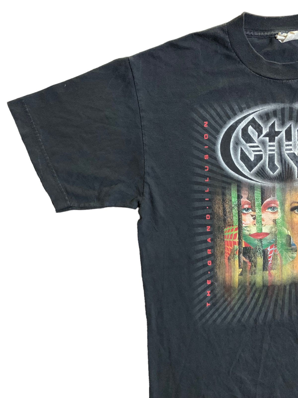 Band Tees × Vintage vintage styx the grand illusion tour Size US L / EU 52-54 / 3 - 2 Thumbnail