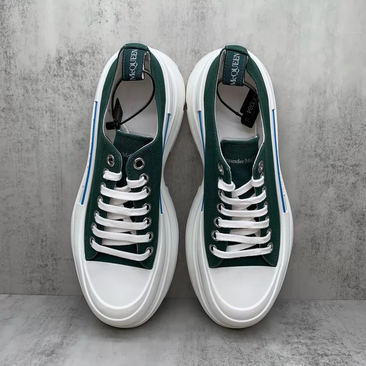 McQ Alexander McQueen Alexander McQueen Green Martin Boots 42 98 New LX1083 Size US 9 / EU 42 - 6 Thumbnail