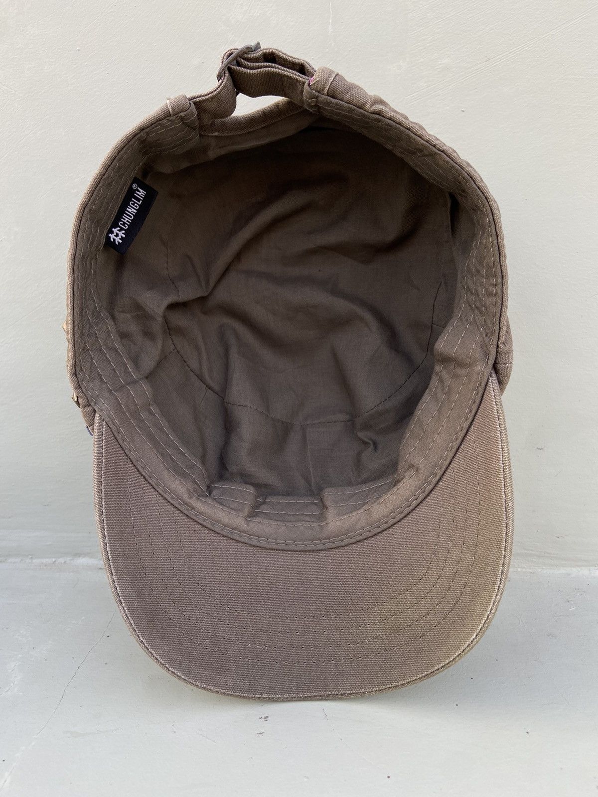 If Six Was Nine 2000s chunglim skull studded patrol hat Size ONE SIZE - 7 Thumbnail