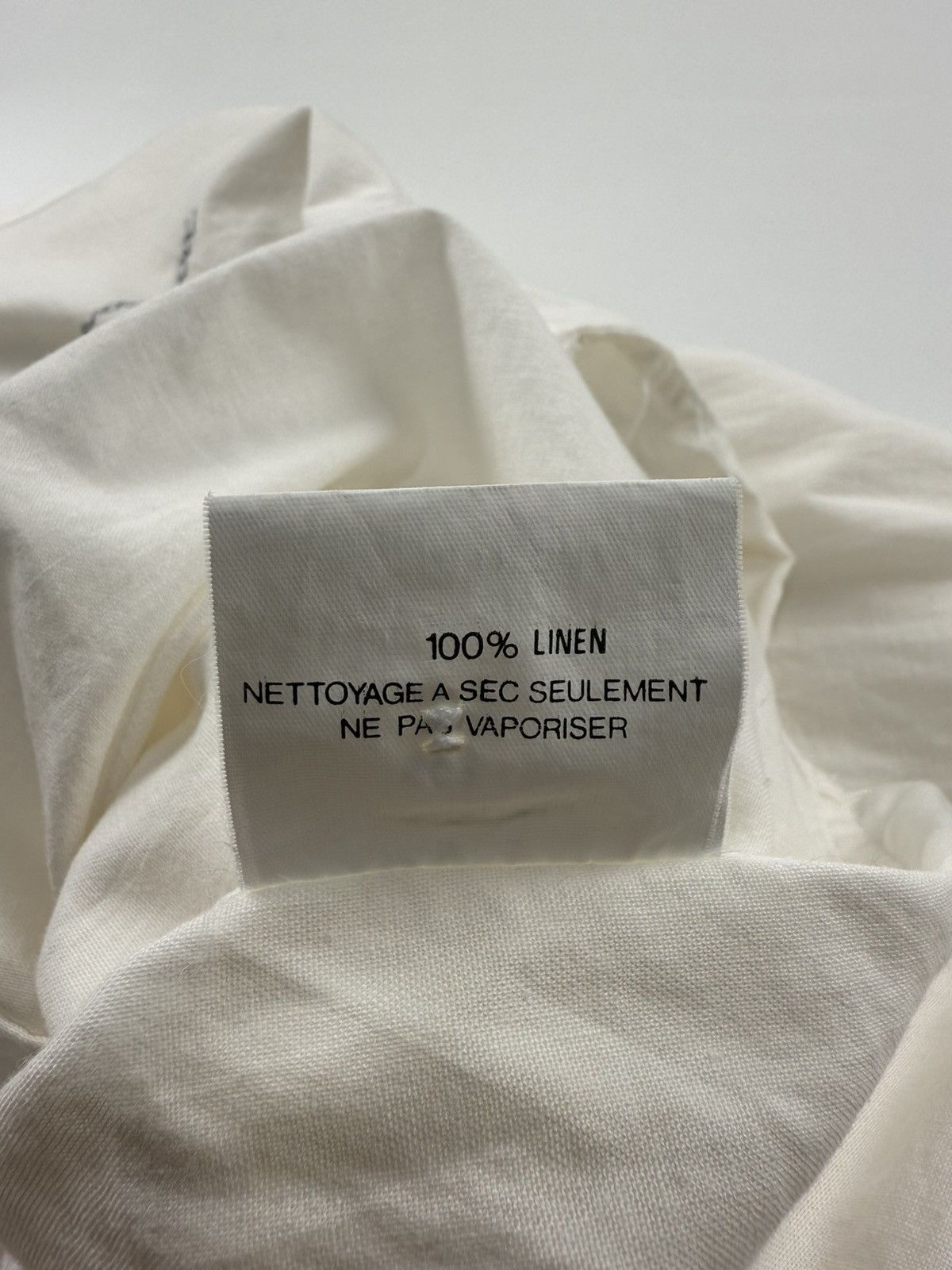 Helmut Lang Vintage Helmut Lang Linen Shirt Size US XL / EU 56 / 4 - 11 Thumbnail