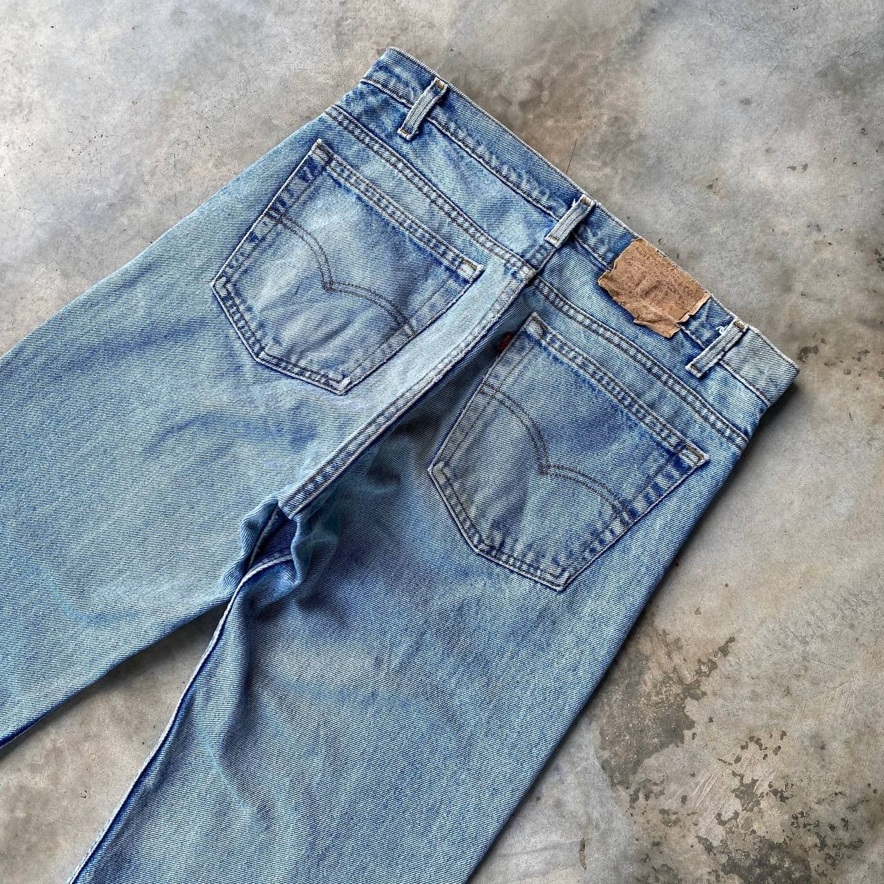 Levi's Vintage Clothing VINTAGE LEVI’S 505 MUDWASH - 90s USA 553 BUTTON STAMP W33 Size US 33 - 18 Thumbnail