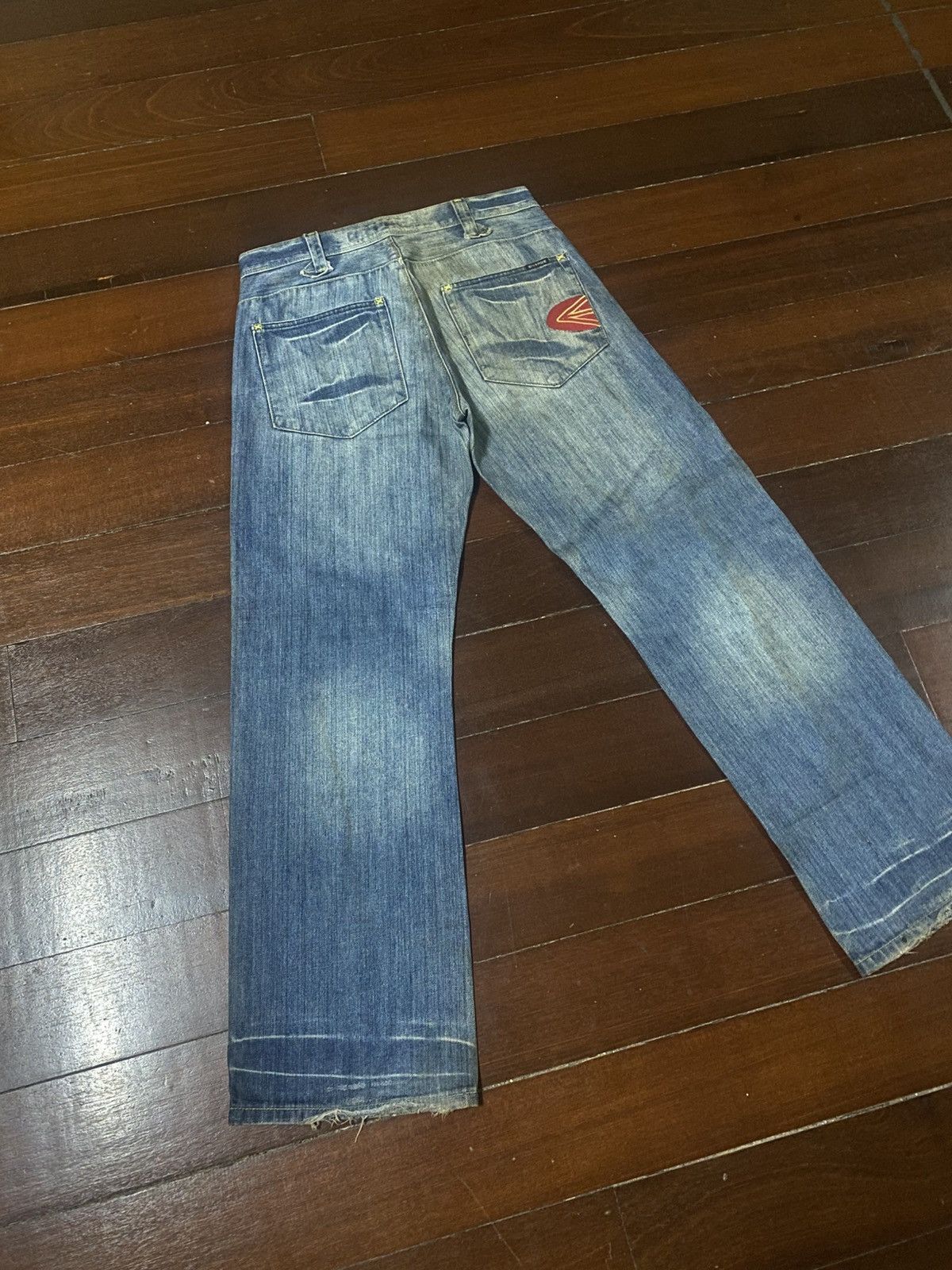 Energie Rare vintage y2k Energie mud wash faded jeans baggy wide Size US 34 / EU 50 - 2 Thumbnail