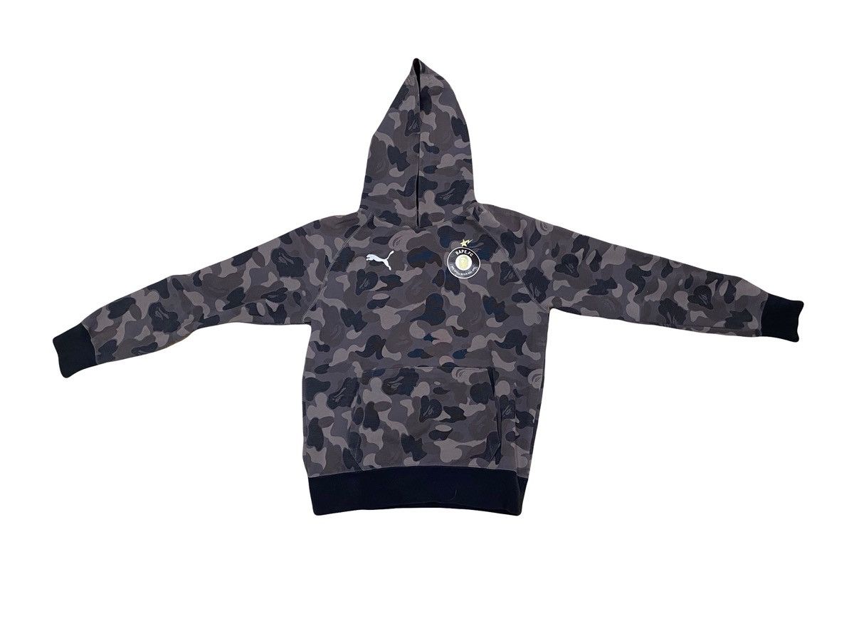 Bape × Puma BAPE x PUMA camo pullover hoodie Size US S / EU 44-46 / 1 - 1 Thumbnail