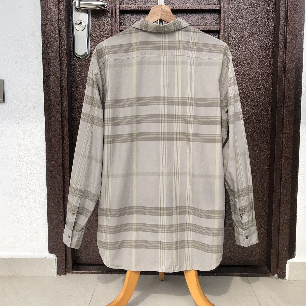 Burberry Burberry London Men’s Checked Long Sleeve Size US L / EU 52-54 / 3 - 2 Thumbnail
