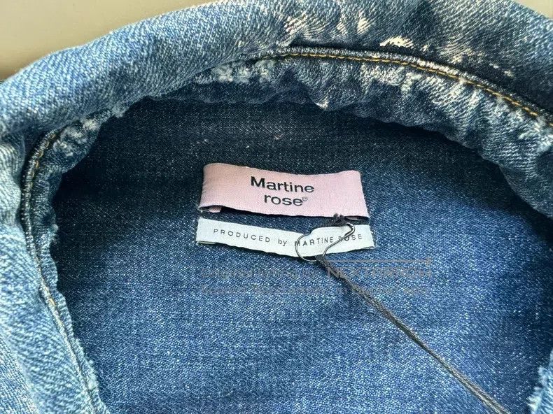 Martine Rose Martine Rose Volcano denim jacket Size US L / EU 52-54 / 3 - 3 Thumbnail