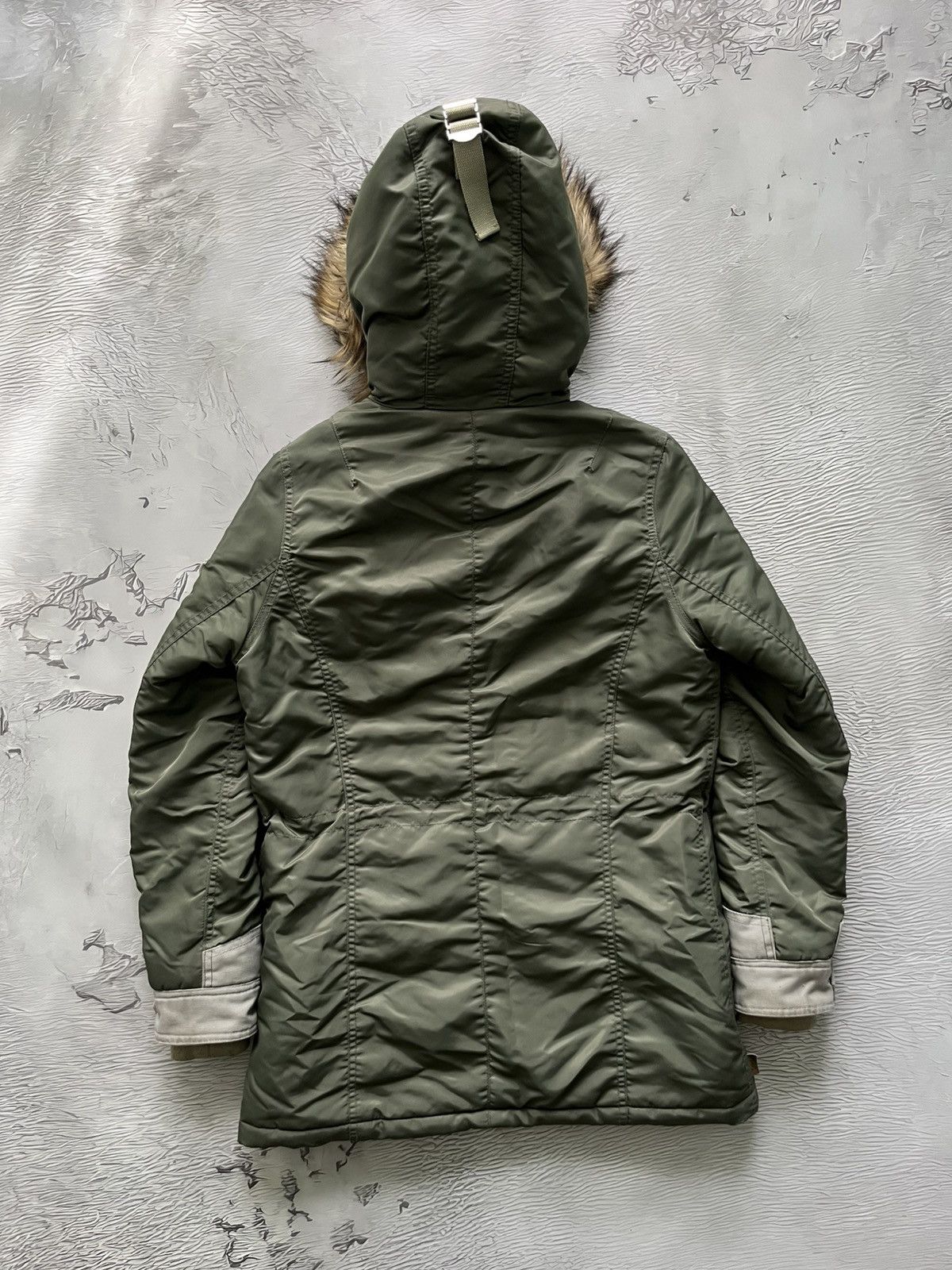 Schott Schott Vintage Jacket Parka Avant Garde Streetwear Olive Size S / US 4 / IT 40 - 8 Thumbnail