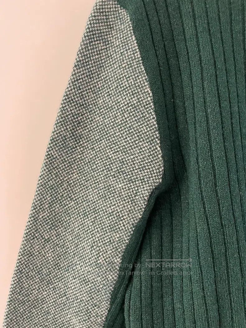 Other Valentino Green plaid crew neck knit Size XS / US 0-2 / IT 36-38 - 8 Thumbnail