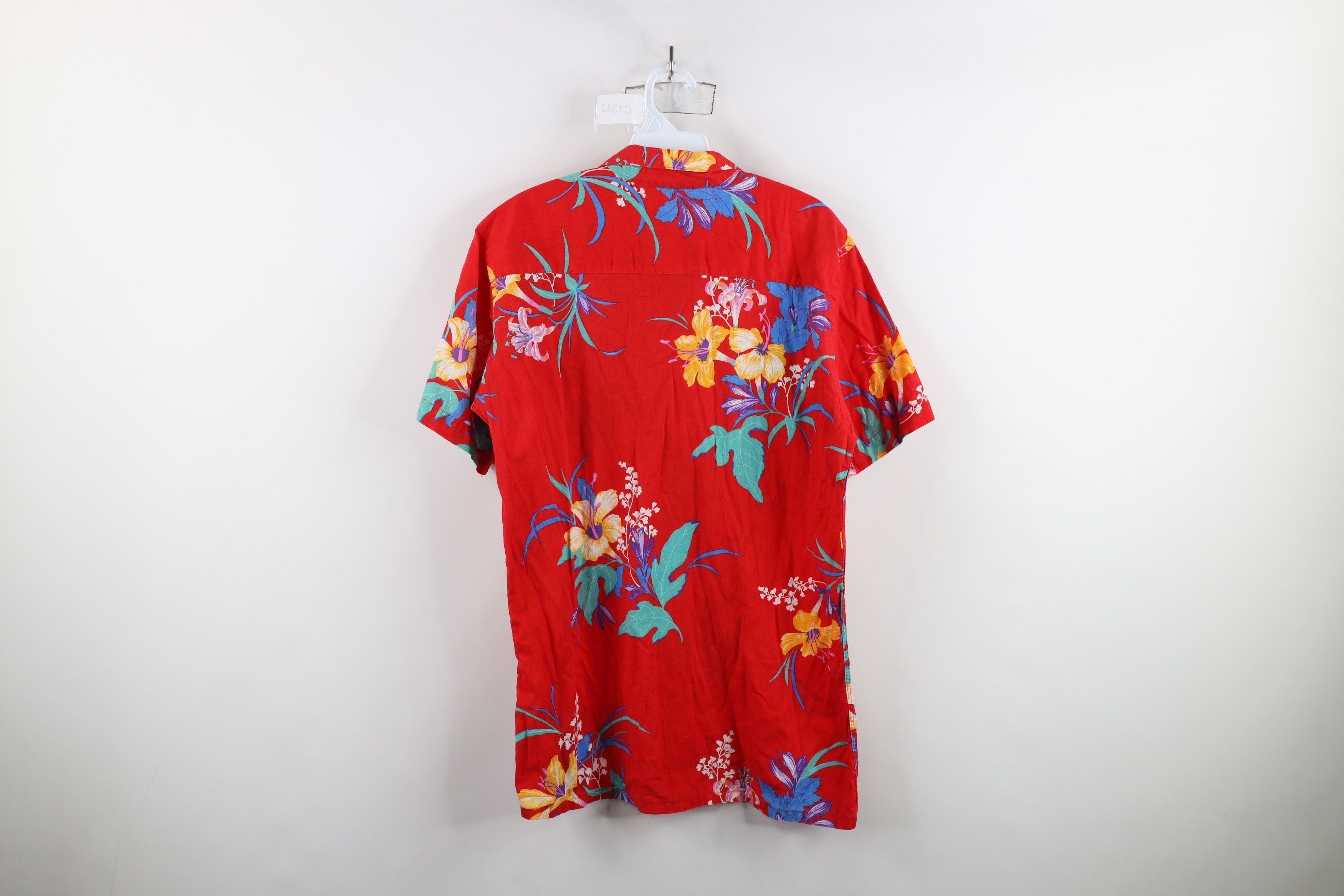 Vintage Vintage 70s Streetwear Flower Hawaiian Button Shirt USA Size US M / EU 48-50 / 2 - 11 Thumbnail