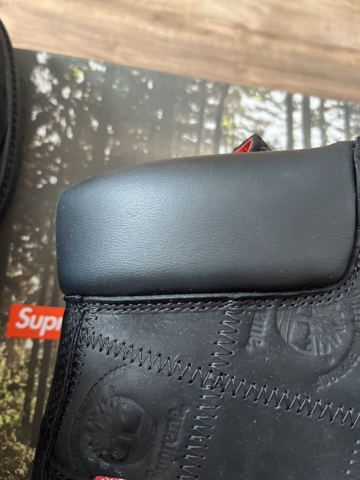 Supreme × Timberland Supreme Patchwork Timberland 6” Premium Waterproof Boot Size US 12 / EU 45 - 14 Thumbnail