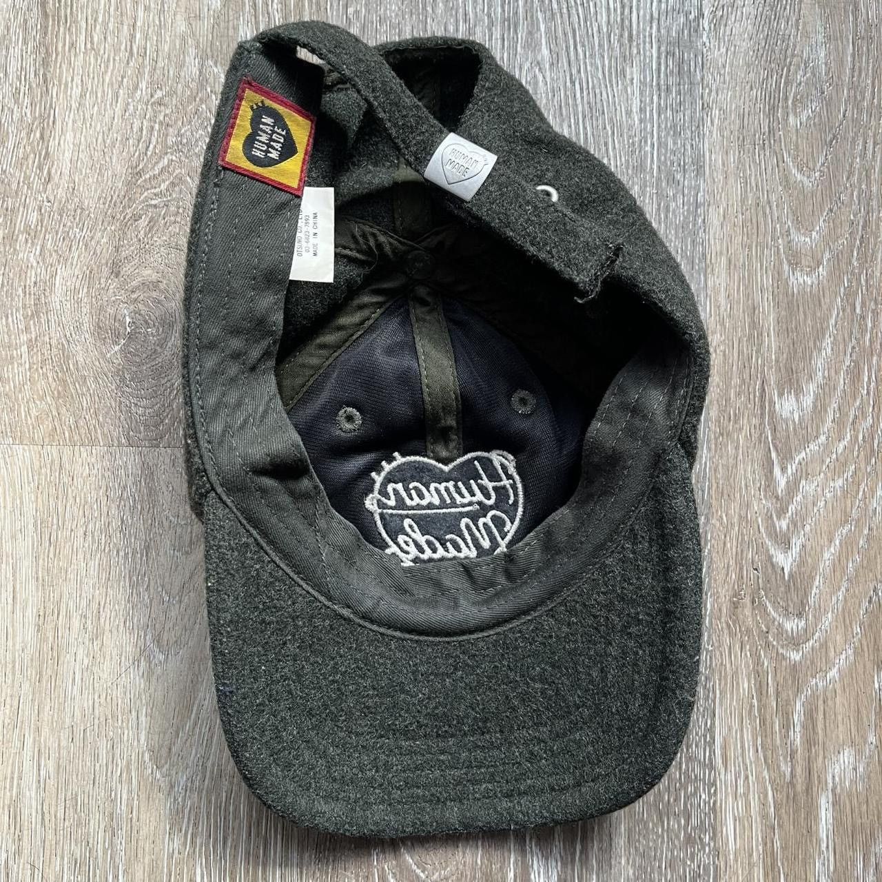 Human Made human made grayish green wool dad hat Size ONE SIZE - 4 Thumbnail