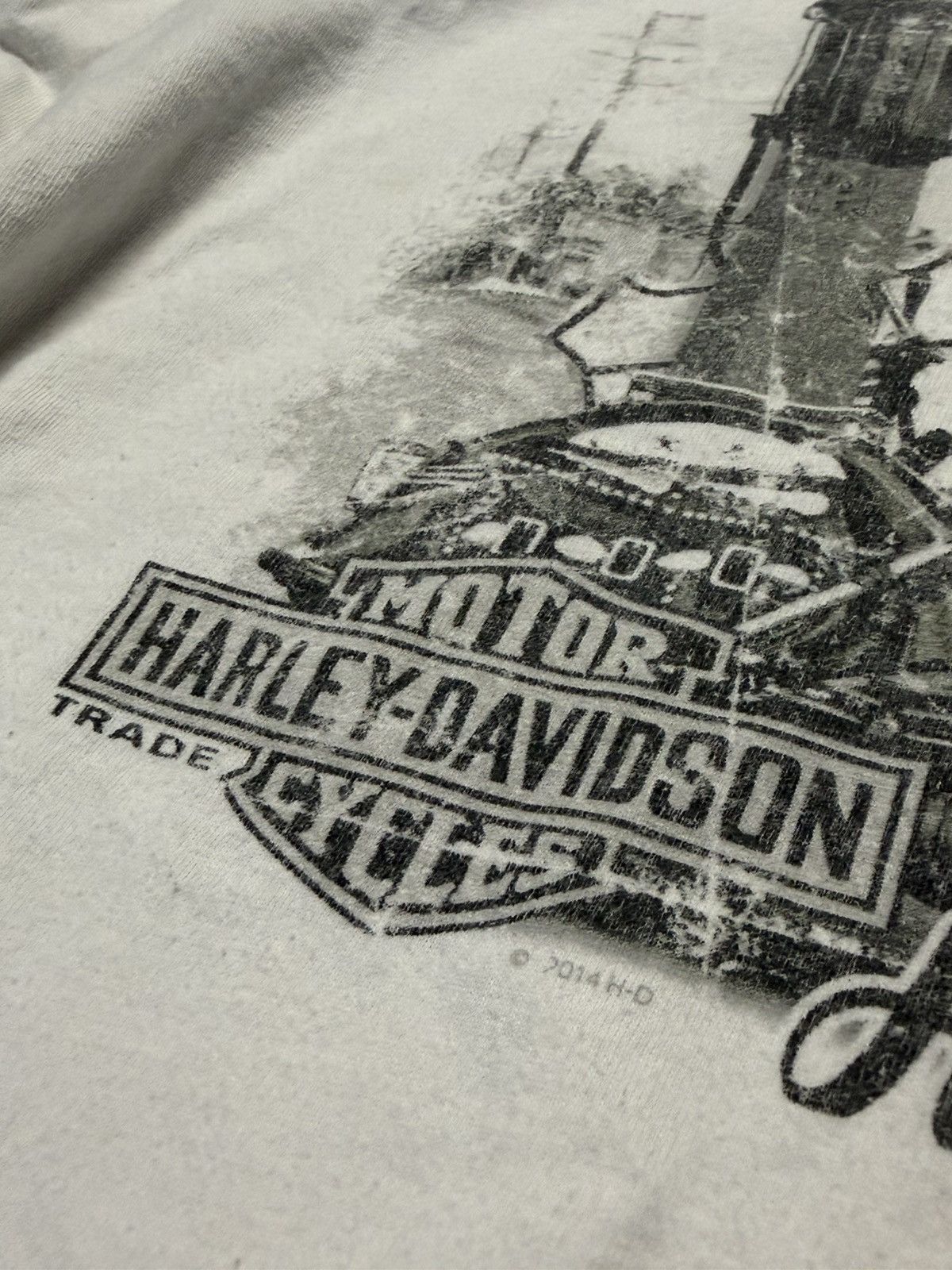 Harley Davidson Harley Davidson motorcycle t shirt Size US XL / EU 56 / 4 - 3 Thumbnail