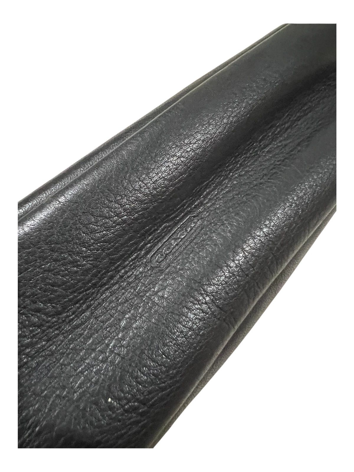 Coach × Genuine Leather Vintage Coach 🇺🇸 Bleecker Full Leather Clutch Pouch Bag Size ONE SIZE - 6 Thumbnail