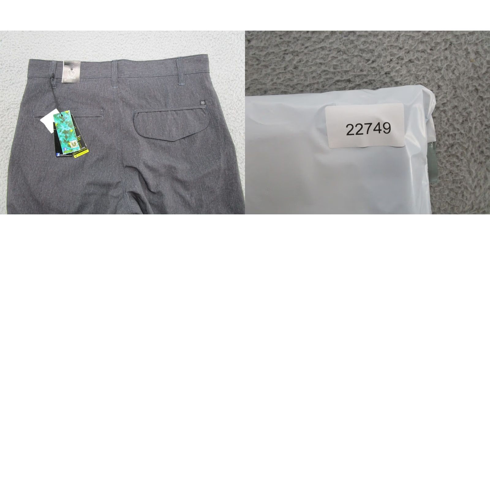 Burnside Burnside Shorts Men's Performance Dual Action Stretch Board Shorts Size 29 NEW Black Solid Logo Pockets 90s? Size US 29 - 9 Thumbnail