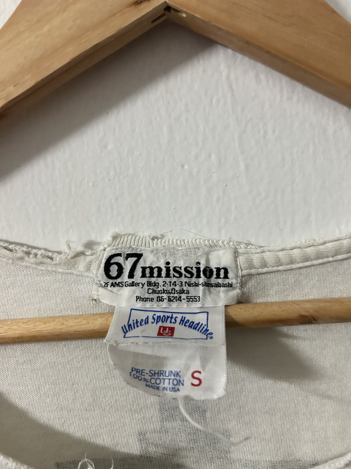 Band Tees Vintage 67 Mission Distressed Punk Band Sex Pistol Font Size US S / EU 44-46 / 1 - 7 Thumbnail
