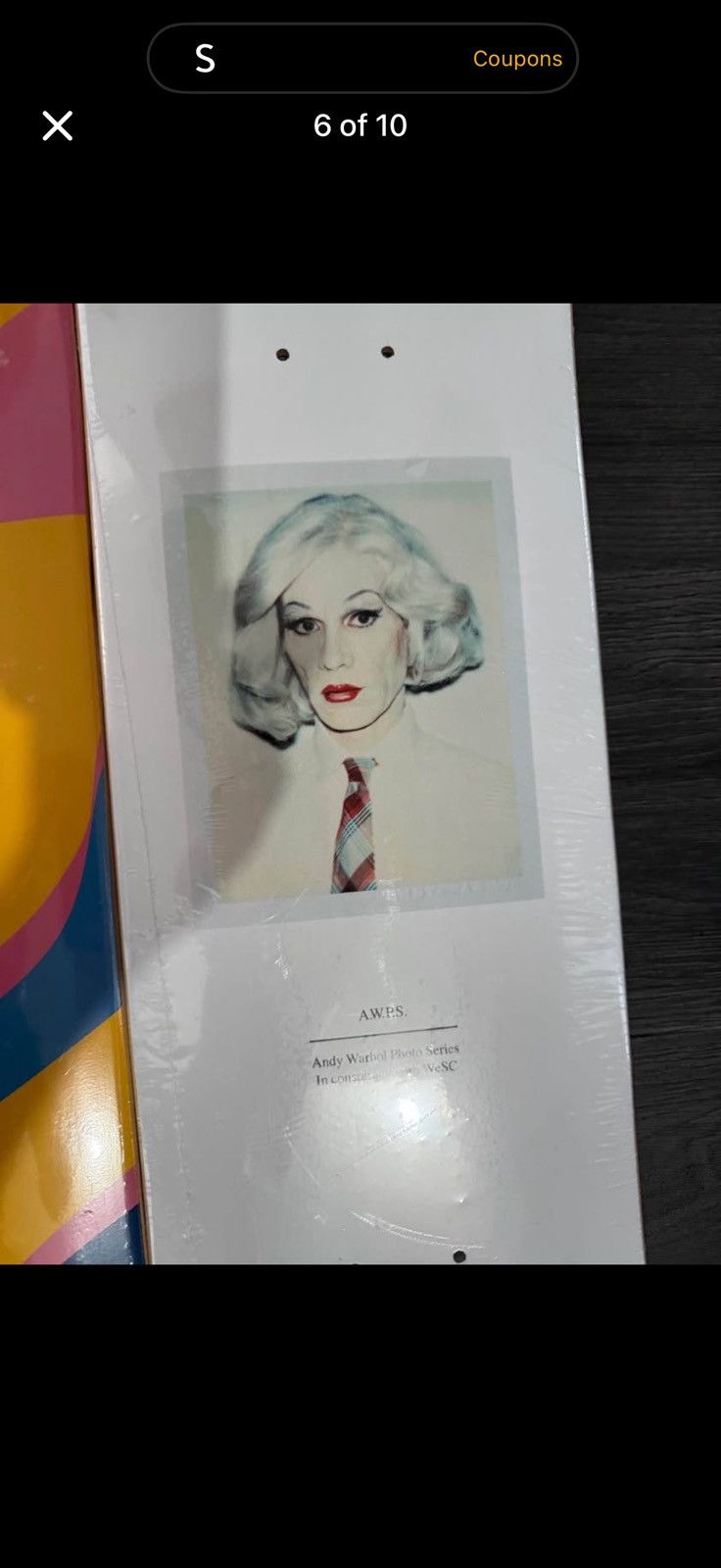 Andy Warhol Andy Warhol x WeSC Pop Art Skateboard Decks – Rare Collector Size ONE SIZE - 6 Thumbnail