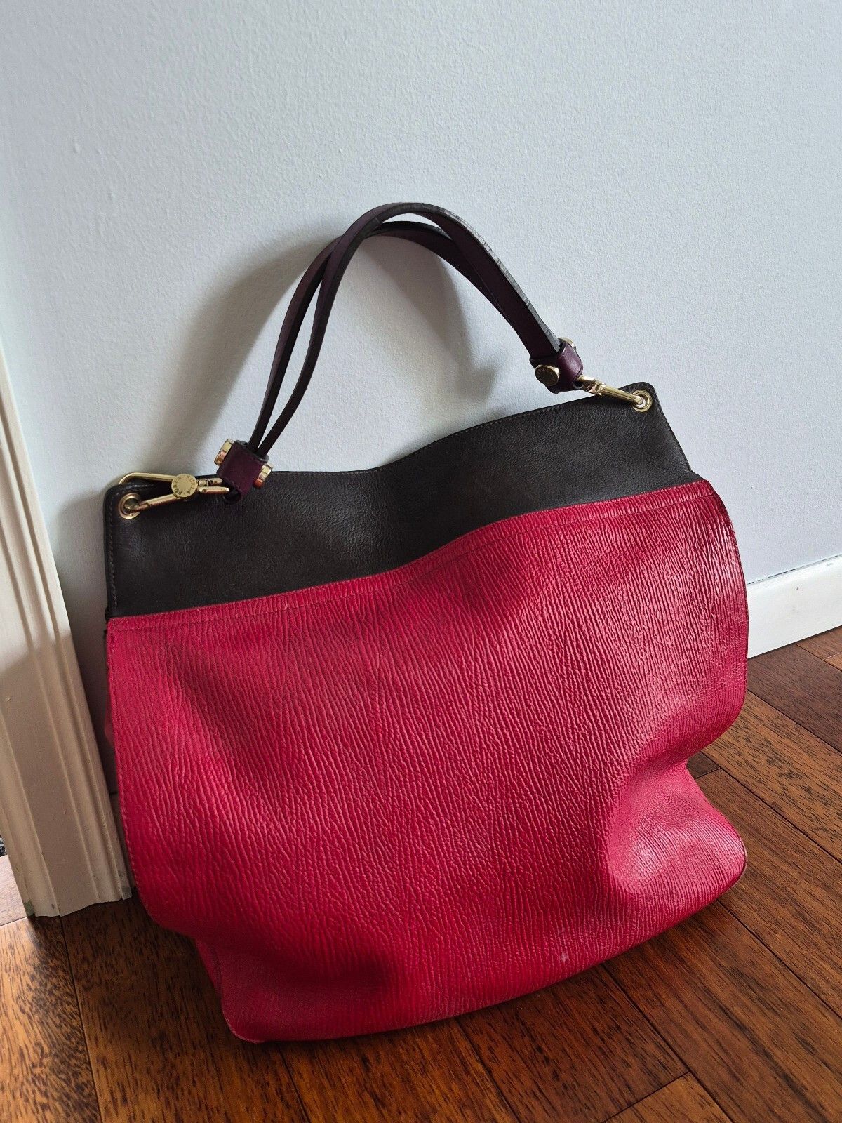 Furla Vintage Furla Red Leather Handbag Size ONE SIZE - 1 Thumbnail