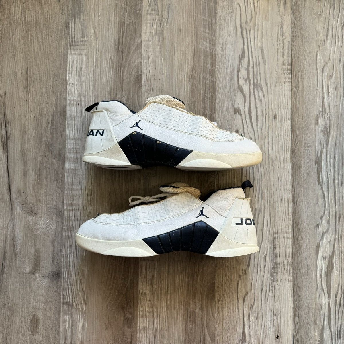 image of Jordan Nike • Jordan 15 OG Low "2000 Midnight Navy" (14M) Shoes, Men's