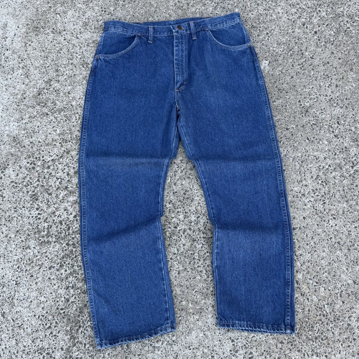 Rustler × Vintage Vintage 90’s Rustler Work Jeans Regular Fir Size 36X30 Size US 36 / EU 52 - 5 Thumbnail