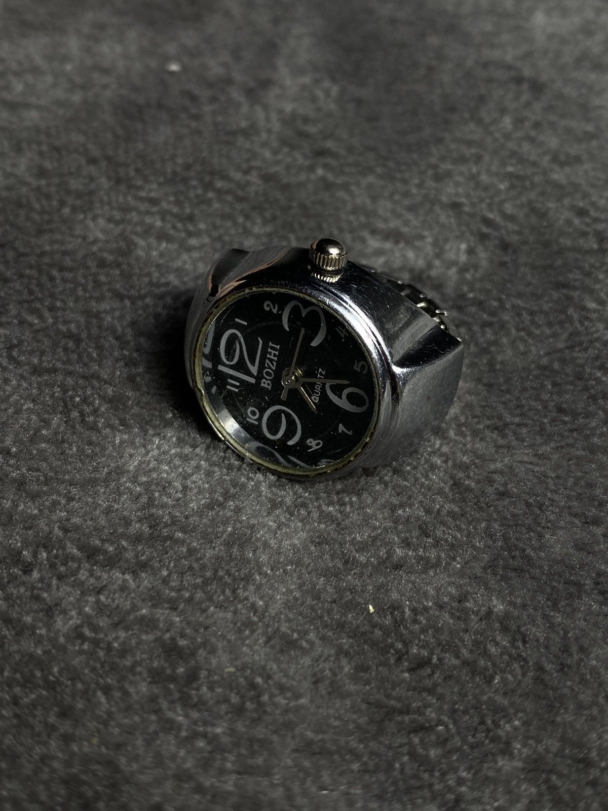 Japanese Brand × Jewelry × Vintage Futuristic Vintage BOZHI Japanes Quartz Ring Watch Work 100% Size ONE SIZE - 4 Thumbnail